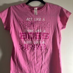 Pink Graphic T-Shirt